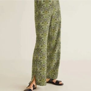 Mango flows wide leg pant